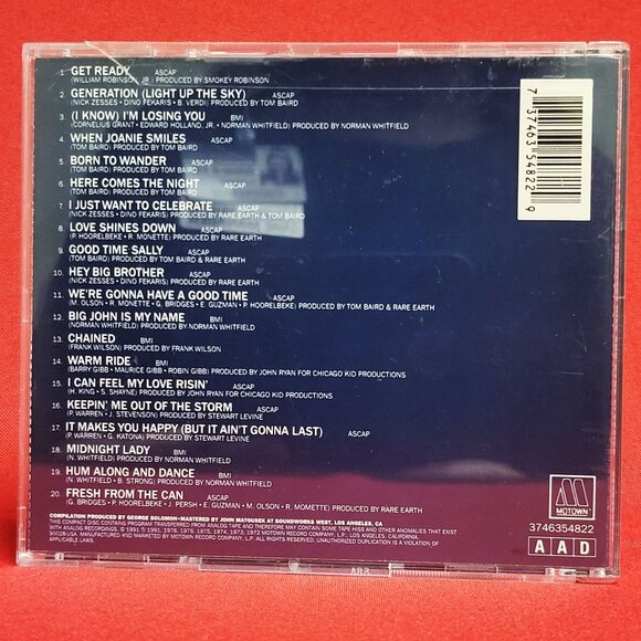 Rare Earth Greatest Hits and Rare Classics CD 1991 - Picture 2 of 8